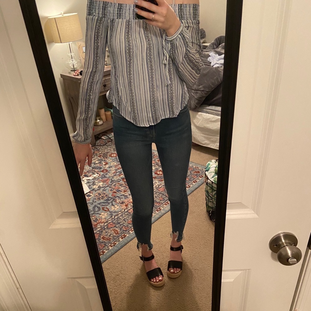 Off the shoulder top